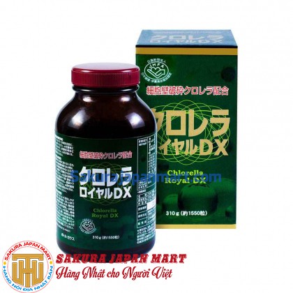 Tảo lục hoàng gia Chlorella Royal DX Nhật Bản 1550 viên